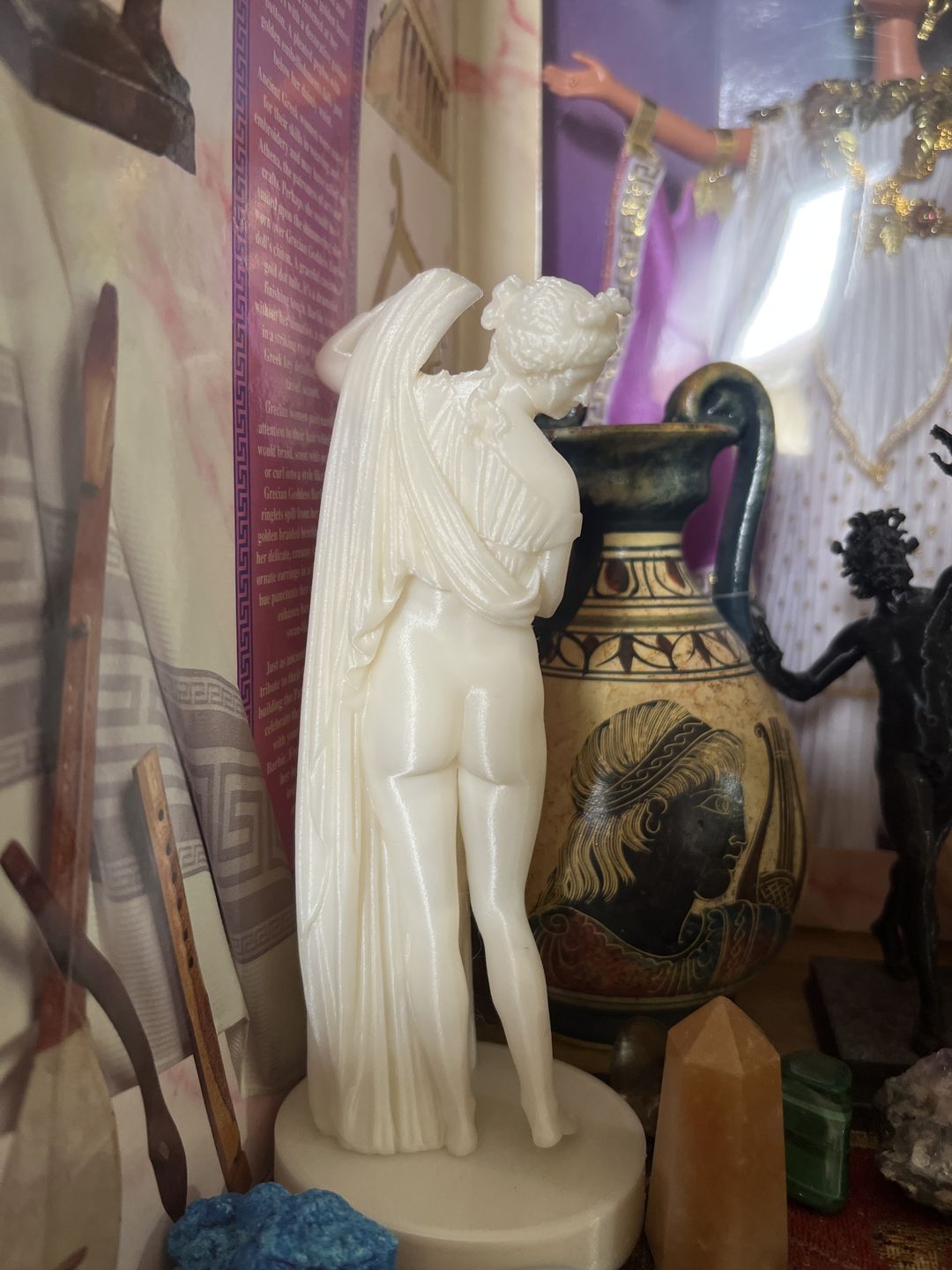 Customer photo review of Venere Afrodite Callipigia - Statua stampata in 3D