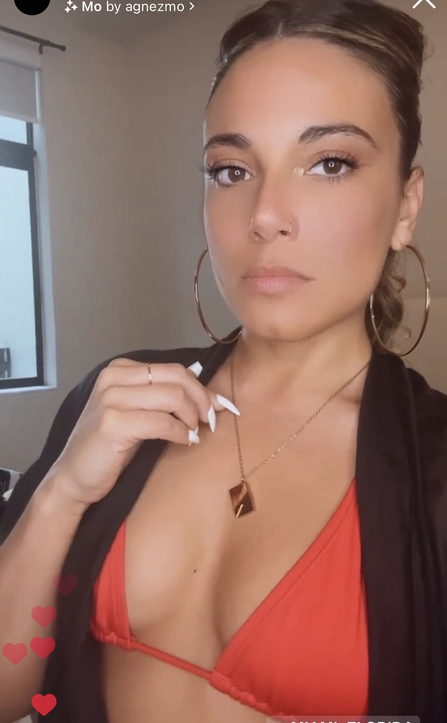 Customer photo review of Love Letter Necklace