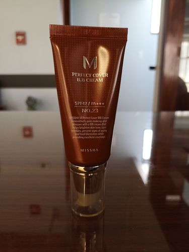 Customer photo review of MISSHA M Perfect Cover BB Cream SPF 42 PA+++(50ml)