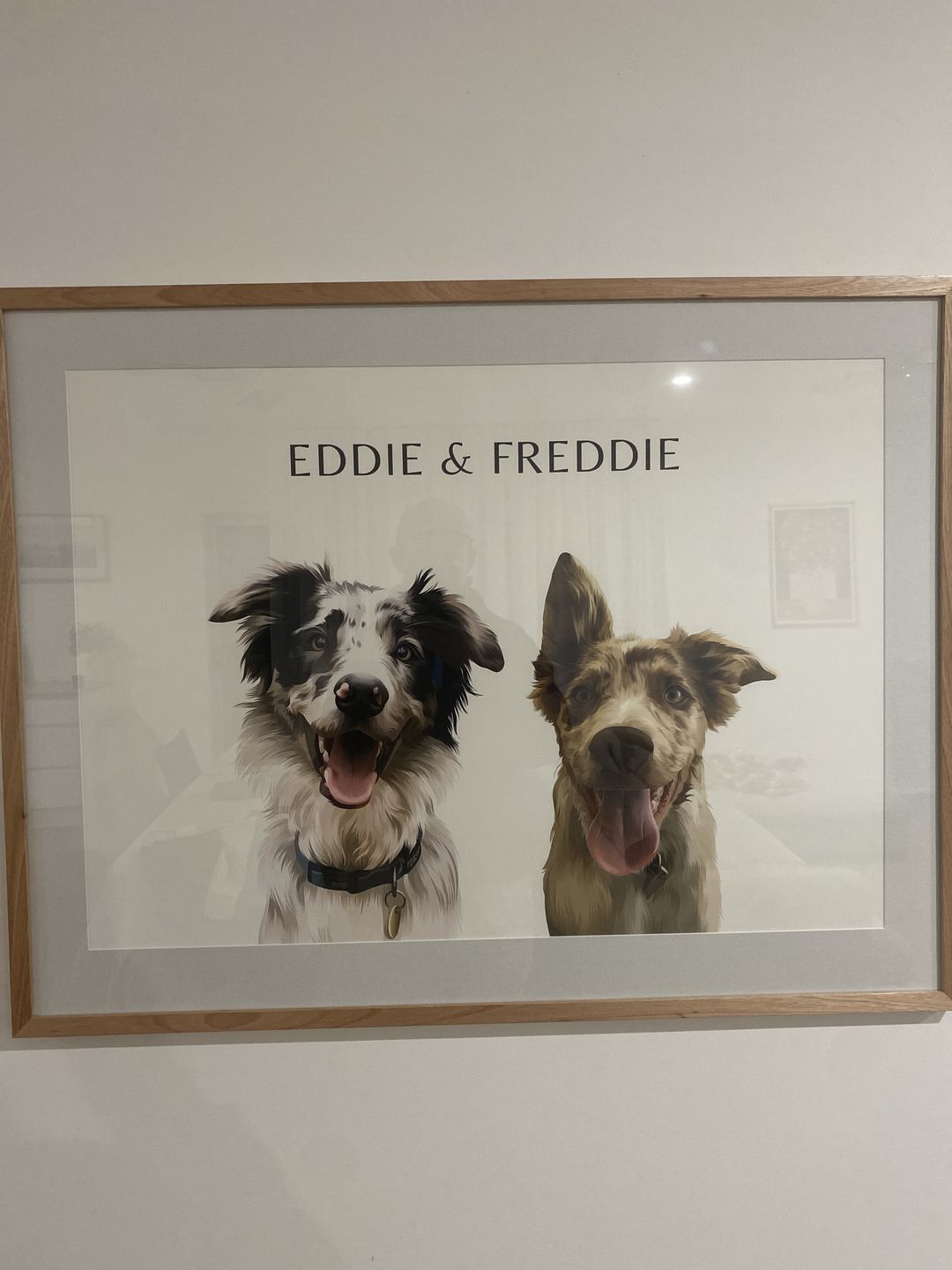 Customer photo review of Two-Pet Portrait