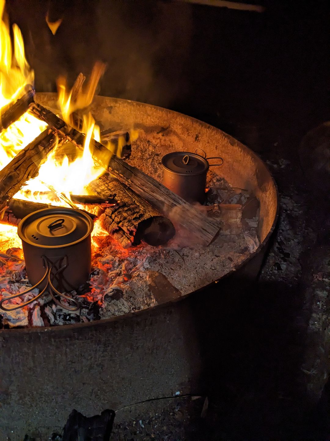 Customer photo review of Titanium Single-Wall Cup 600mL