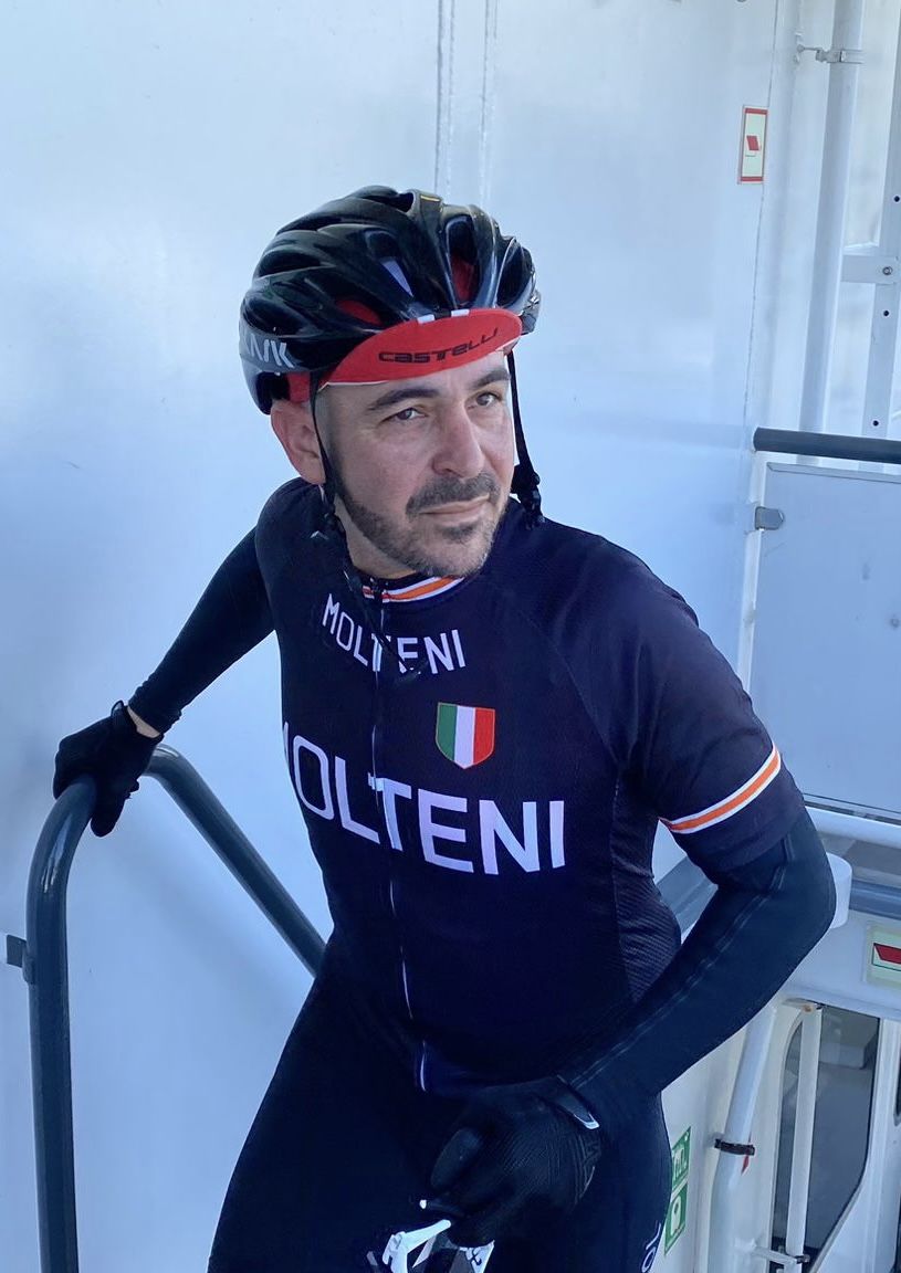 Customer photo review of Retro Molteni Cycling Jersey - Black