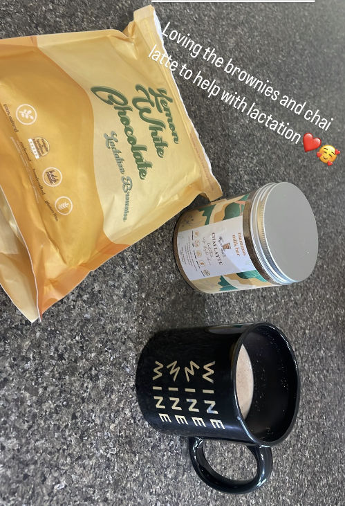 Customer photo review of Lactation Chai Latte