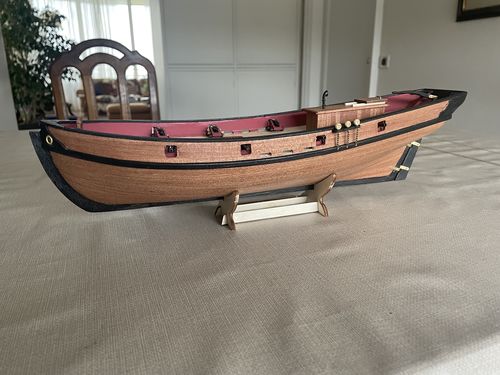 Reseña con foto de un cliente sobre Maqueta Barco Polaris Starter Pack