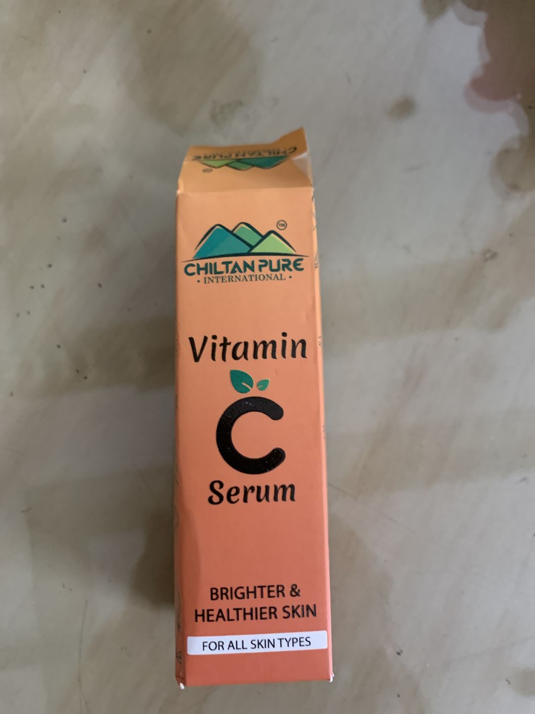 Customer photo review of Vitamin C Serum 🍊 for Face -Best for Reducing Wrinkles, lines & Dark Circles also Promotes Shiny and Healthier Skin