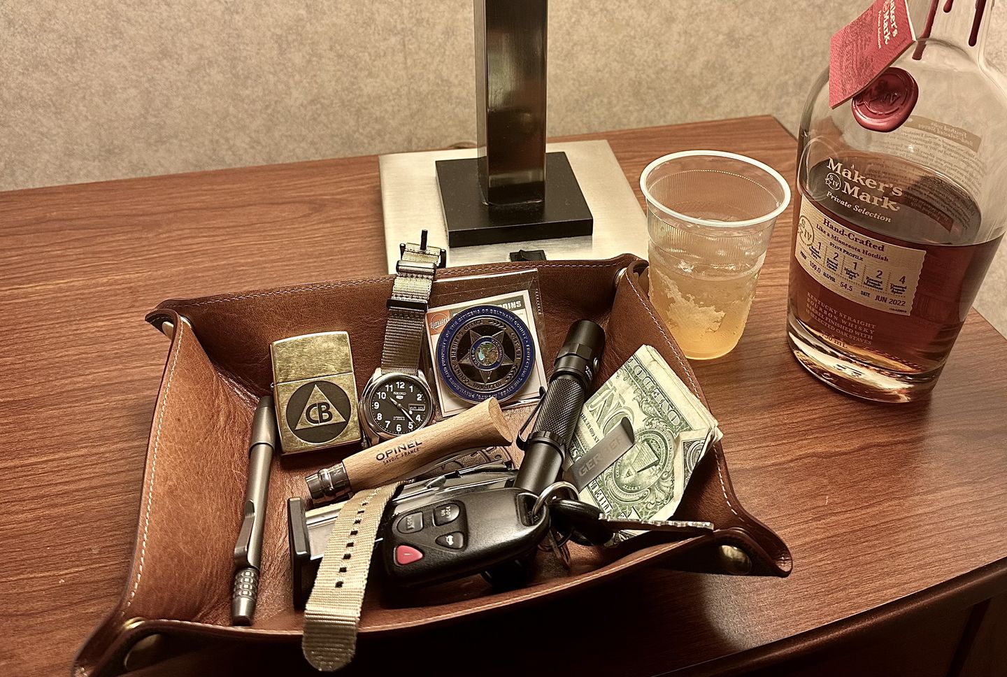 Customer photo review of EDC Travel Valet & Bottle Opener