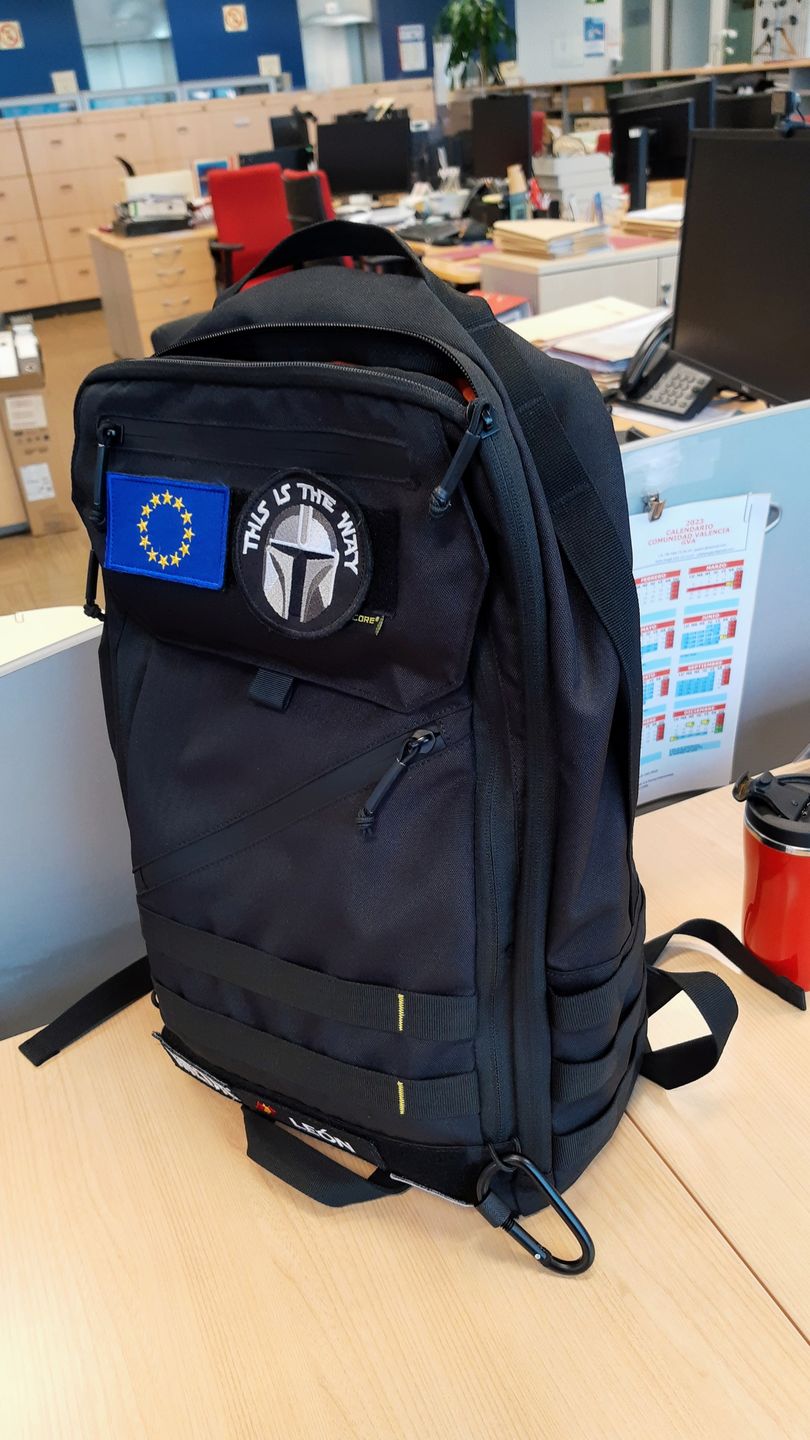 Customer photo review of BP23 PRO Backpack - 23L Capacity
