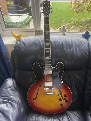 Customer photo review of Donner DJP-1000 39 inch JAZZ LP Electric Guitar