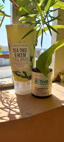 Customer photo review of Tea Tree & Neem Face Wash