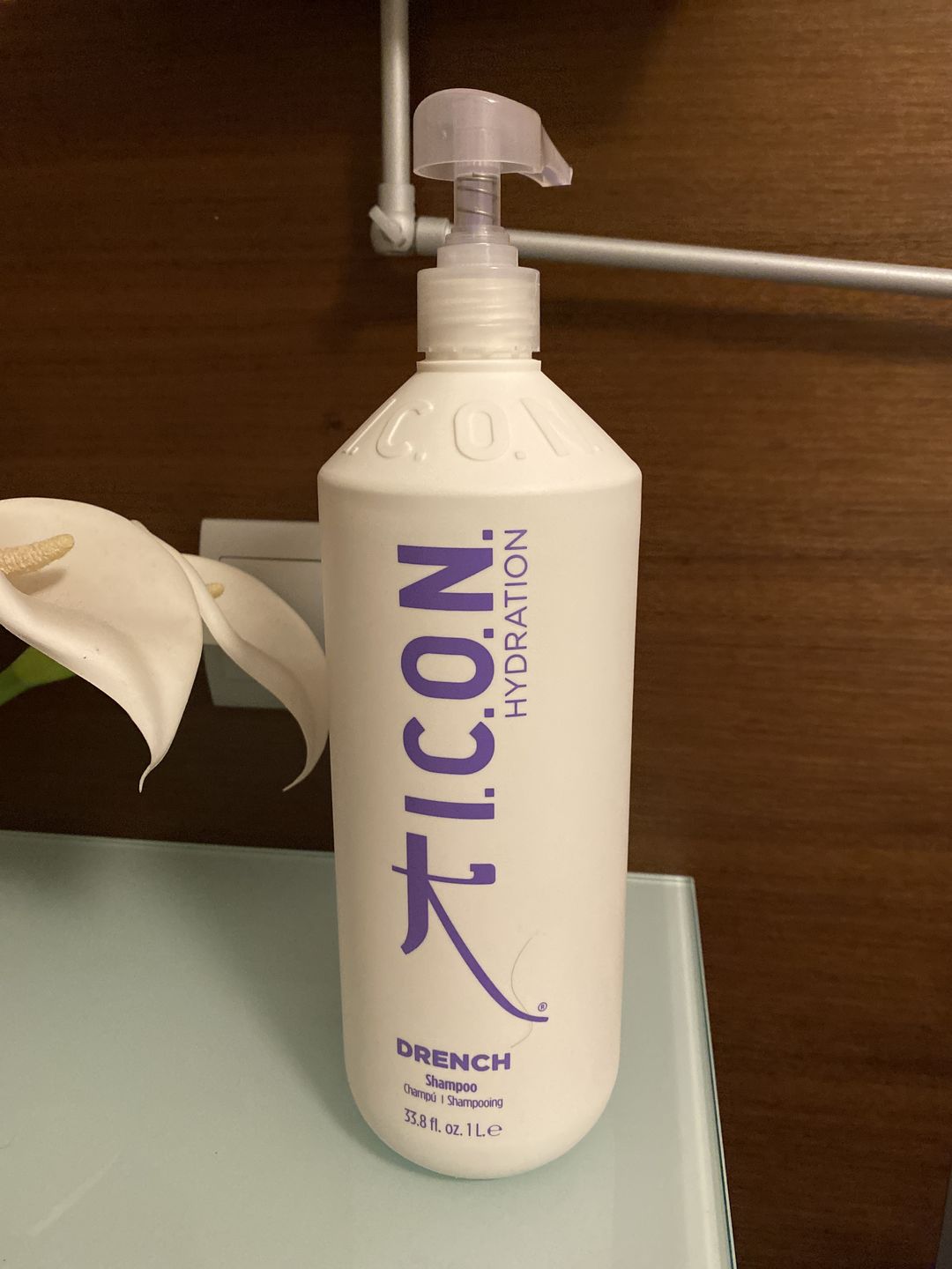 Customer photo review of Icon Drench Pelo seco