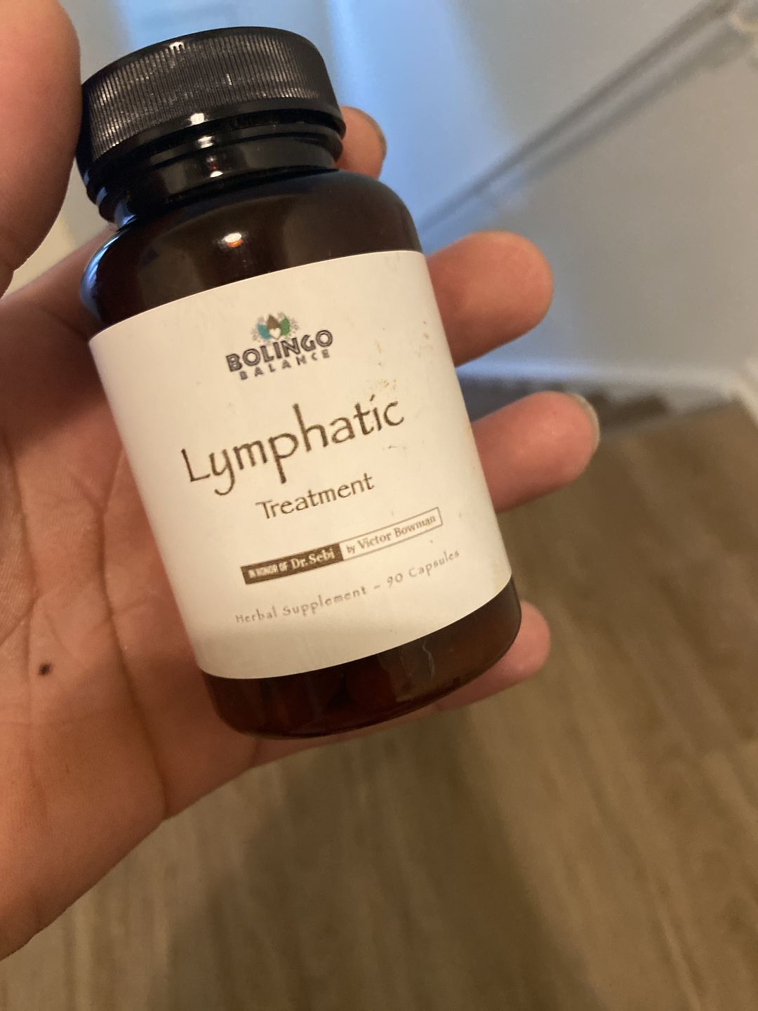 Customer photo review of LYMPHATIC CAPSULES