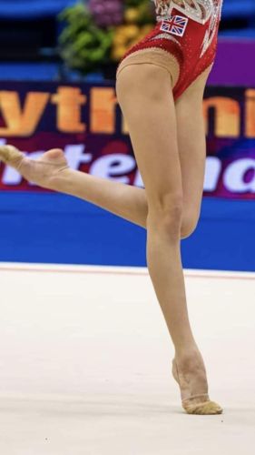 Customer photo review of Toe-shoes for gymnastics - Dvillena Sensacion