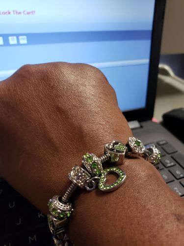 Customer photo review of Birthstone Bracelets