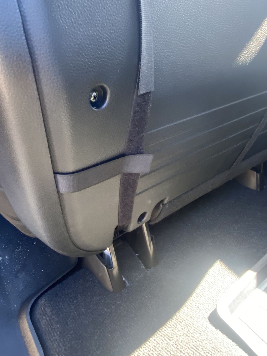 Customer photo review of Isuzu MU-X RJ Neoprene 2nd Row Seat Covers (Available)
