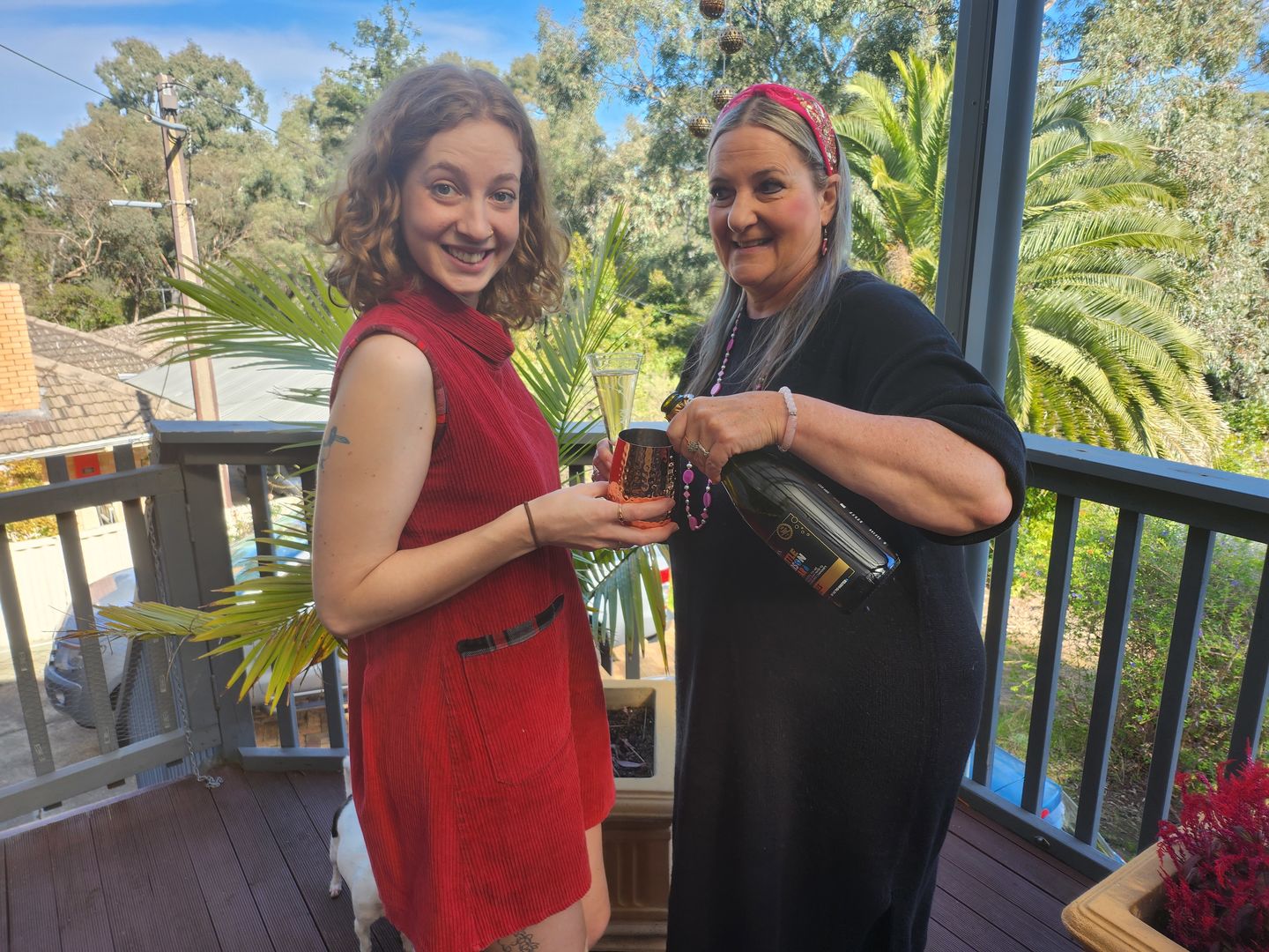 Customer photo review of Sparkling & Sav Blanc 2 pack