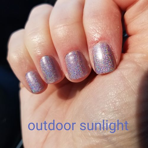 Customer photo review of Longwear Nail Polish - Moonstone