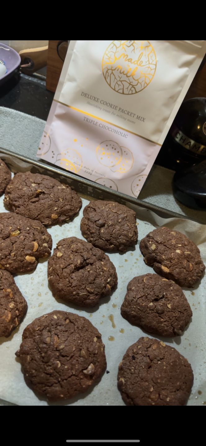 Customer photo review of Triple Chocoholic Packet Mix