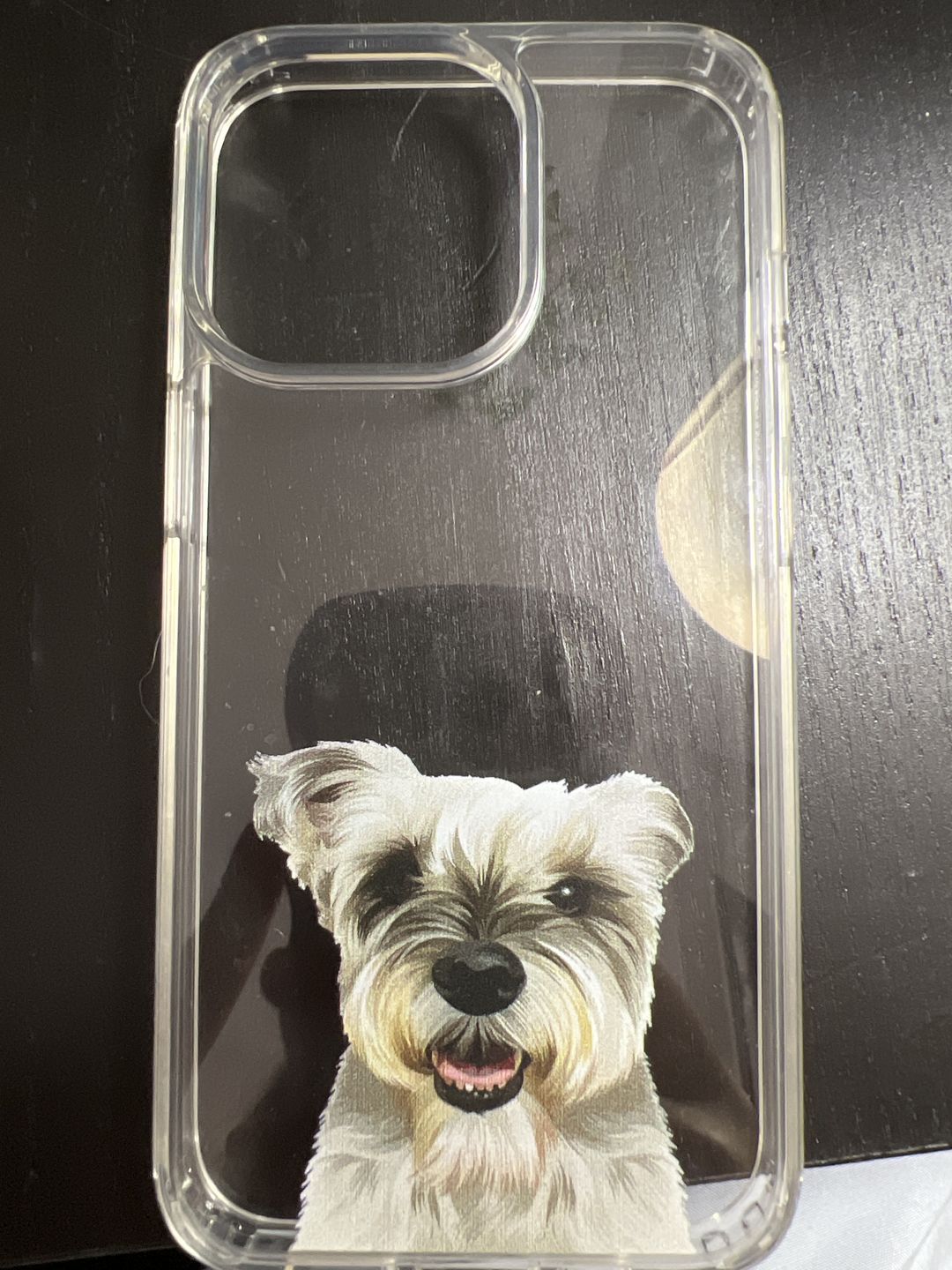 Customer photo review of Custom Pet Portrait Phone Cases
