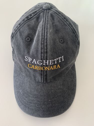 Customer photo review of Spaghetti Carbonara Vintage Hat