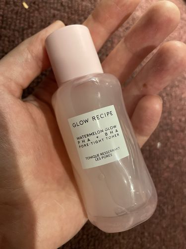 Customer photo review of Watermelon Glow PHA +BHA Pore-Tight Toner