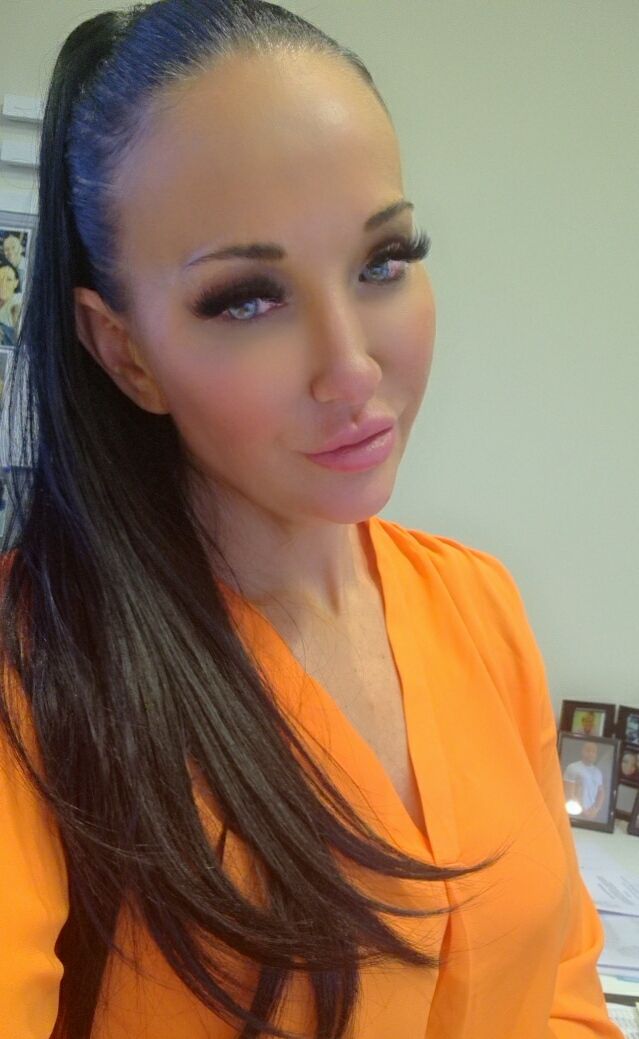 Customer photo review of Pro Crystal Gray Prescription Colored Contact Lenses