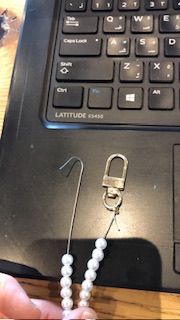 Customer photo review of Pearl Chain Strap