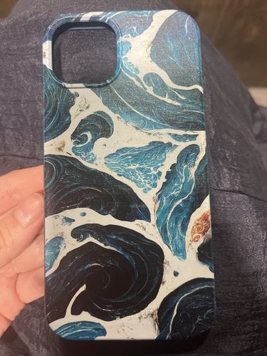 Customer photo review of Ocean Marble - iPhone 13