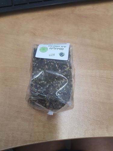 Customer photo review of קרקר ספירולינה פשתן עידית וסביון