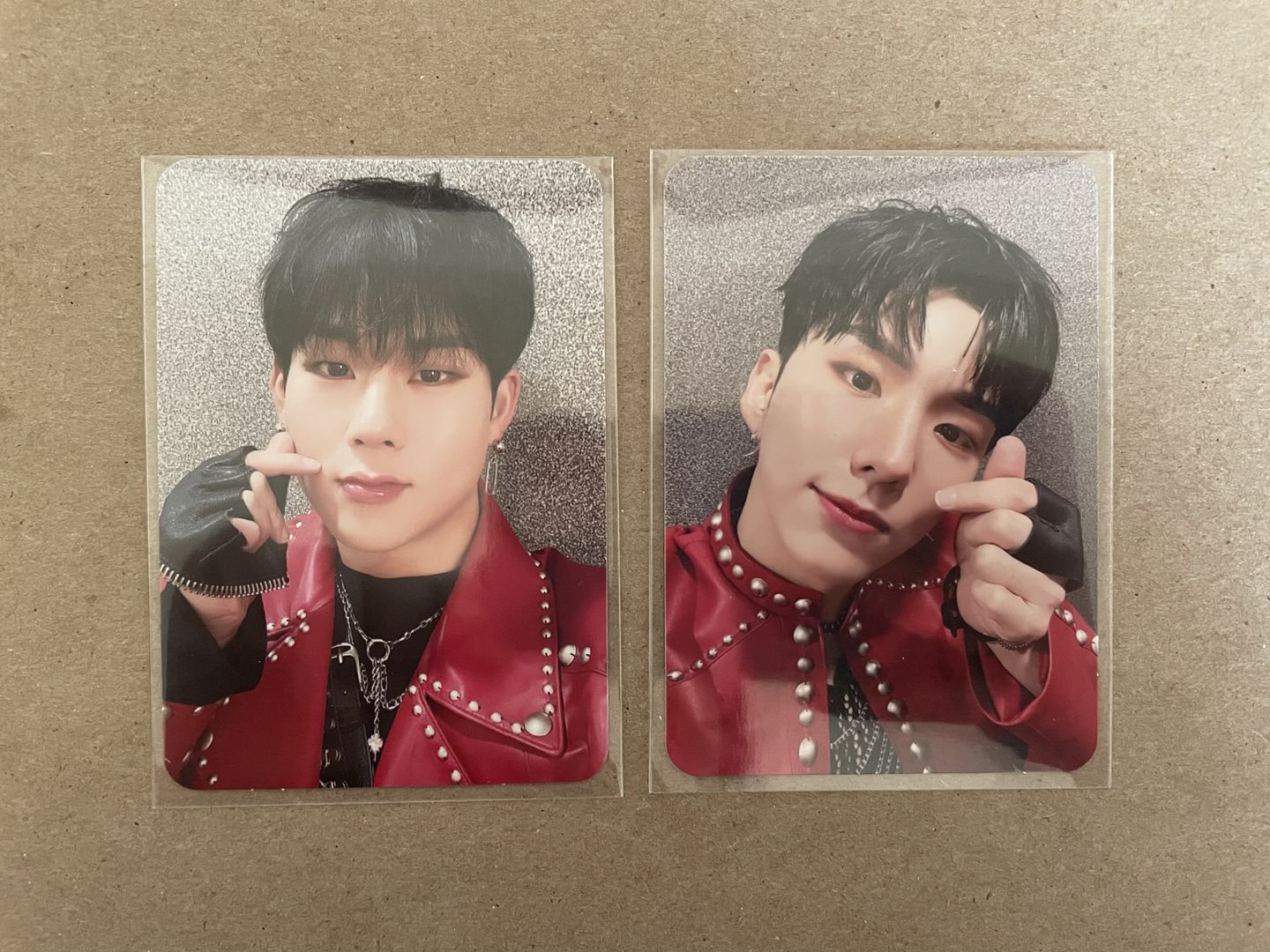 Customer photo review of PREMIUM PHOTOCARD SLEEVES - BLUE VERSION (65x91MM)