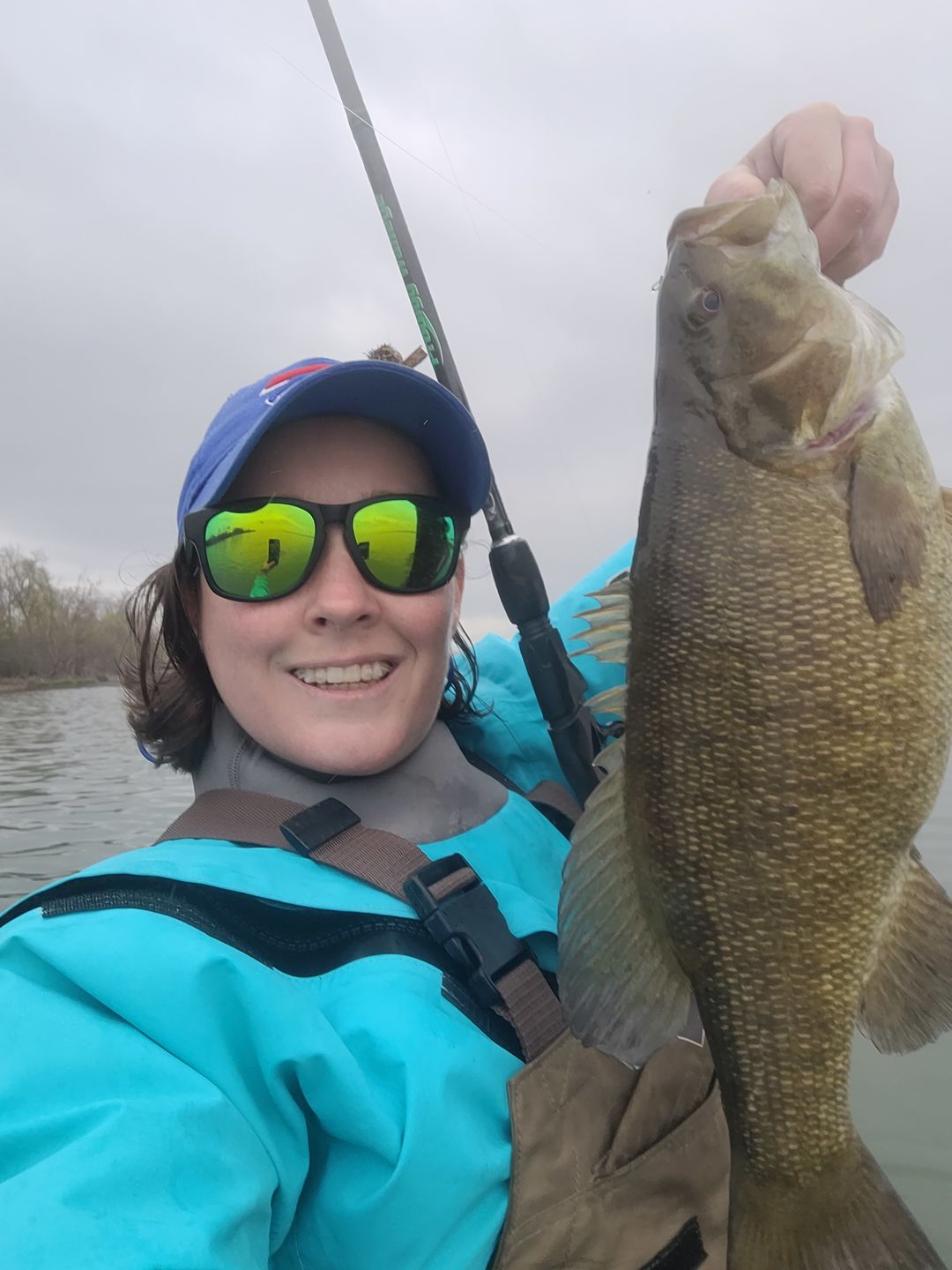 Customer photo review of Floating Polarized Sunglasses Mirror Coating UV400 | Green