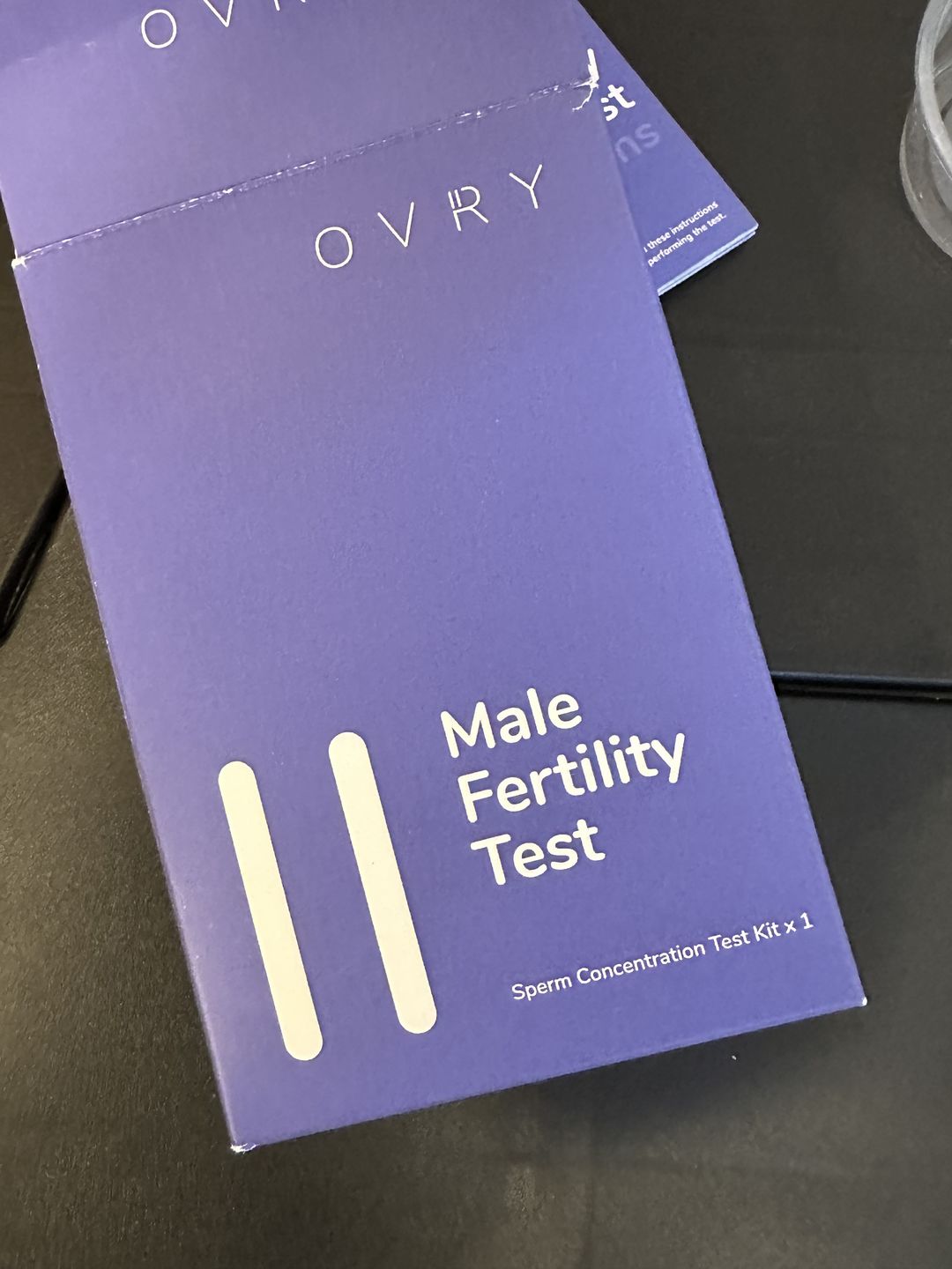Customer photo review of Male Fertility Test
