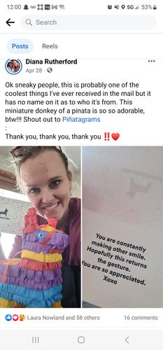 Customer photo review of Piñatagram™