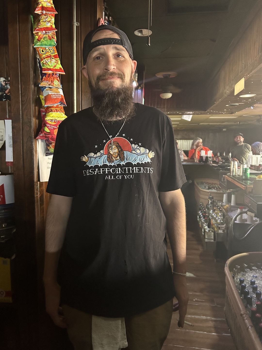 Customer photo review of Premium Disappointments All Of You Old School T-shirt