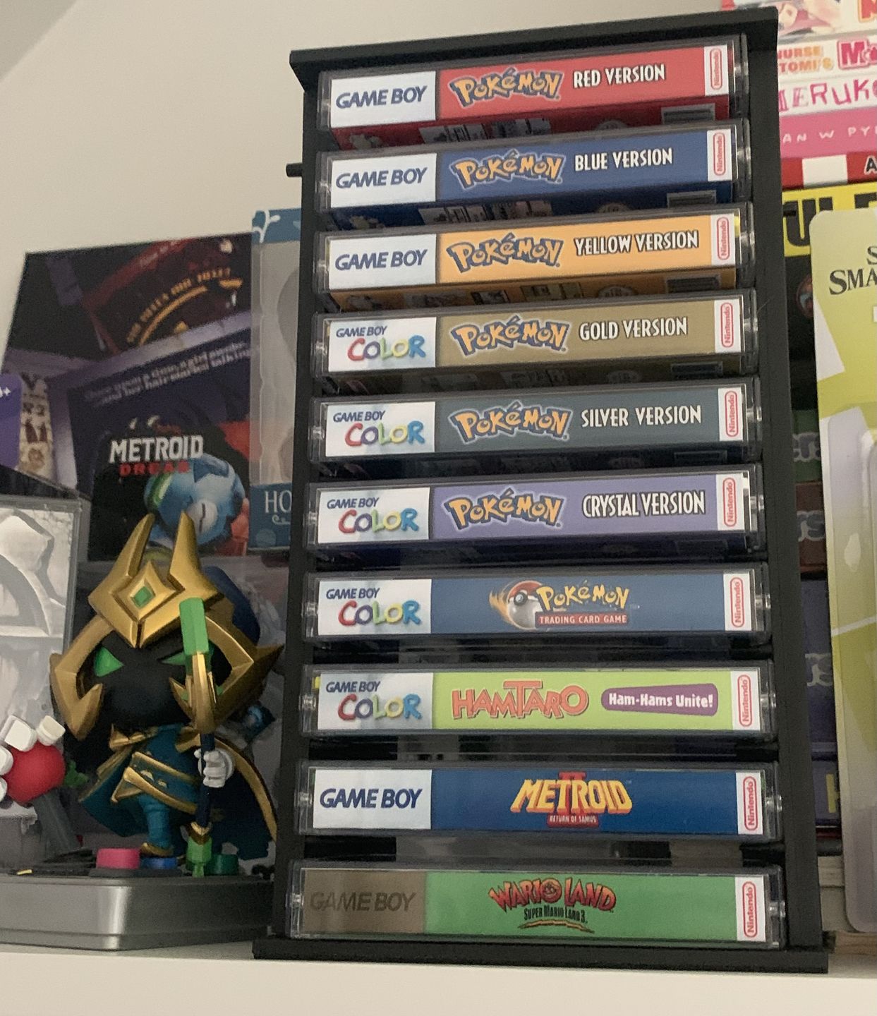 Customer photo review of Modular Cassette Tape Storage Rack for 10 Cassettes