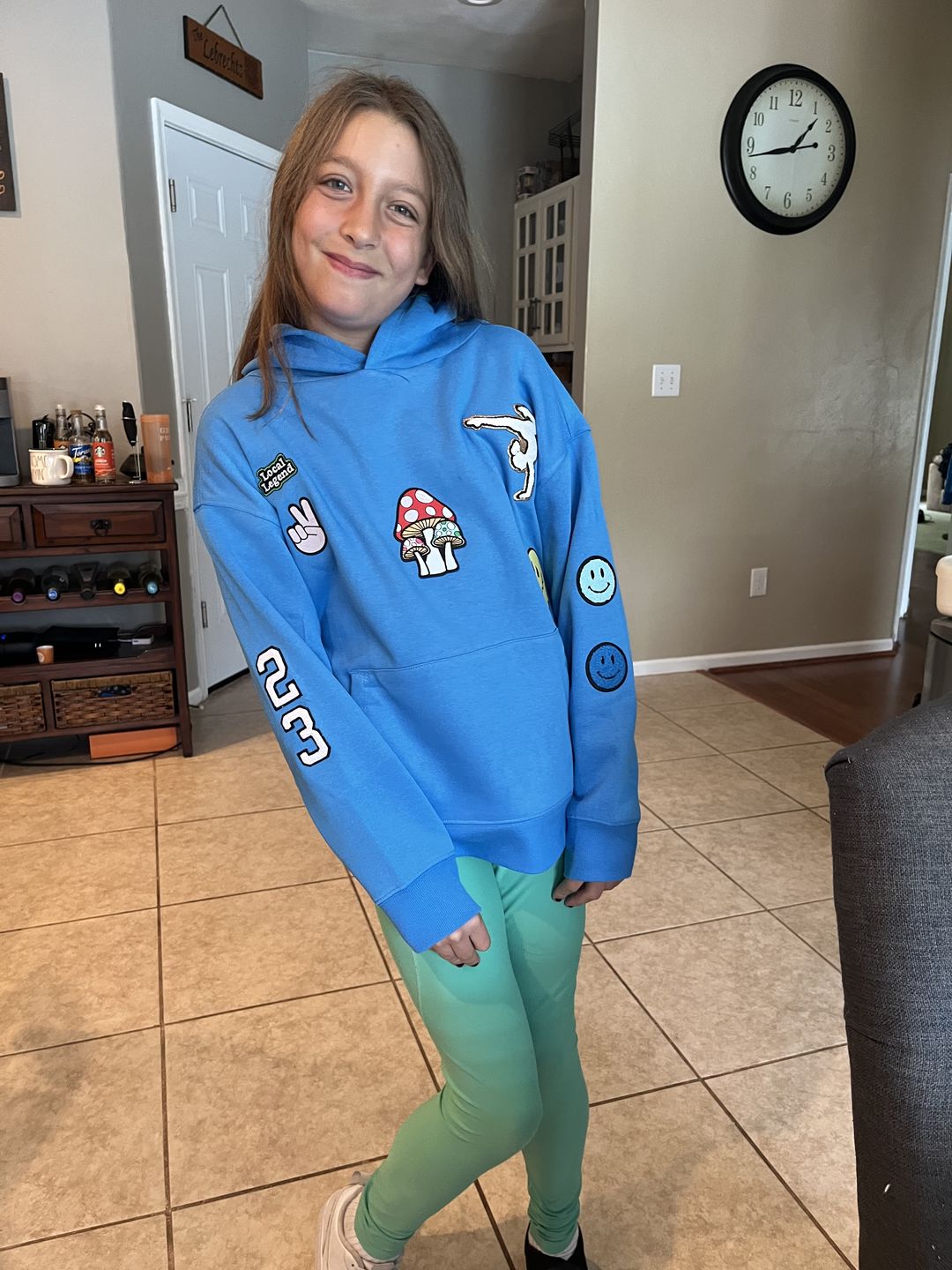 Customer photo review of Kids Pullover Hoodie