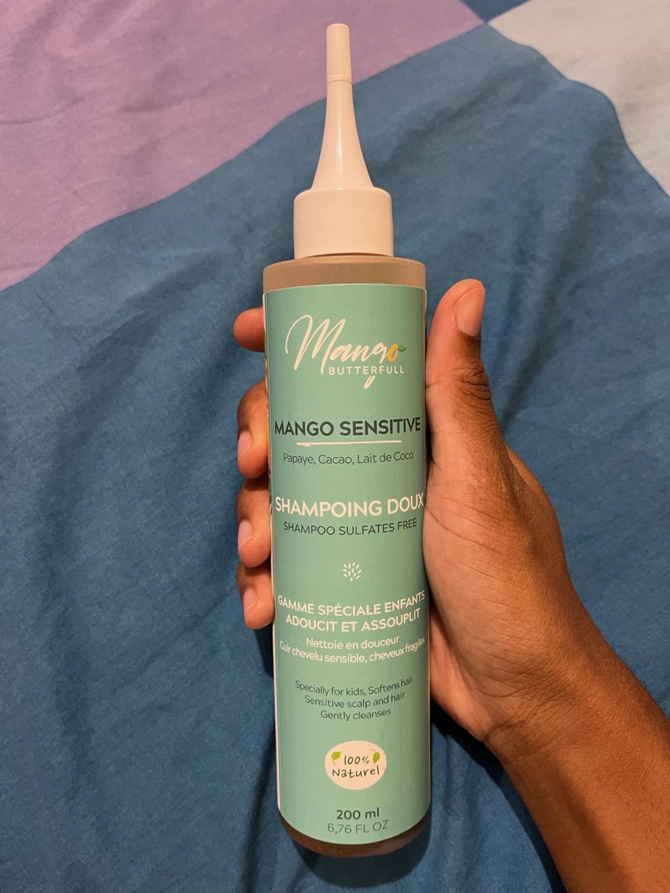 Customer photo review of Shampoing Doux SENSITIVE