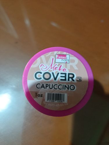 Customer photo review of Acrílico Make Cover Capuccino 1 oz Fantasy Nails