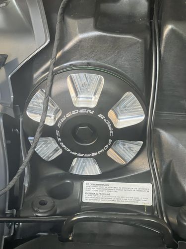 Customer photo review of RJWC Billet Airbox lid for Can Am G2