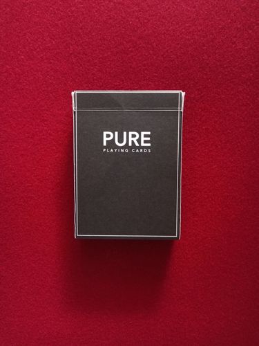 Customer photo review of PURE BLACK (MARKED EDITION) PLAYING CARDS BY TCC
