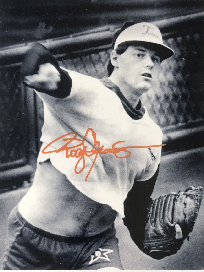Customer photo review of Roger Clemens Autograph Signing