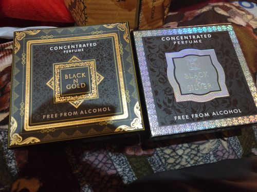 Customer photo review of Black And Silver | Premium Attars | 12ml