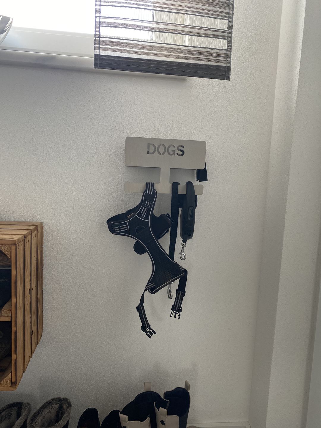 Customer photo review of PERSONALISIERUNG: Hundegarderobe L