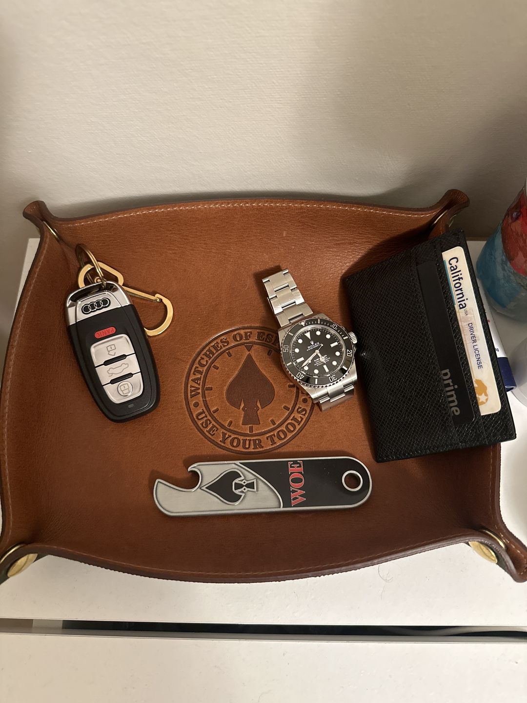 Customer photo review of EDC Travel Valet & Bottle Opener