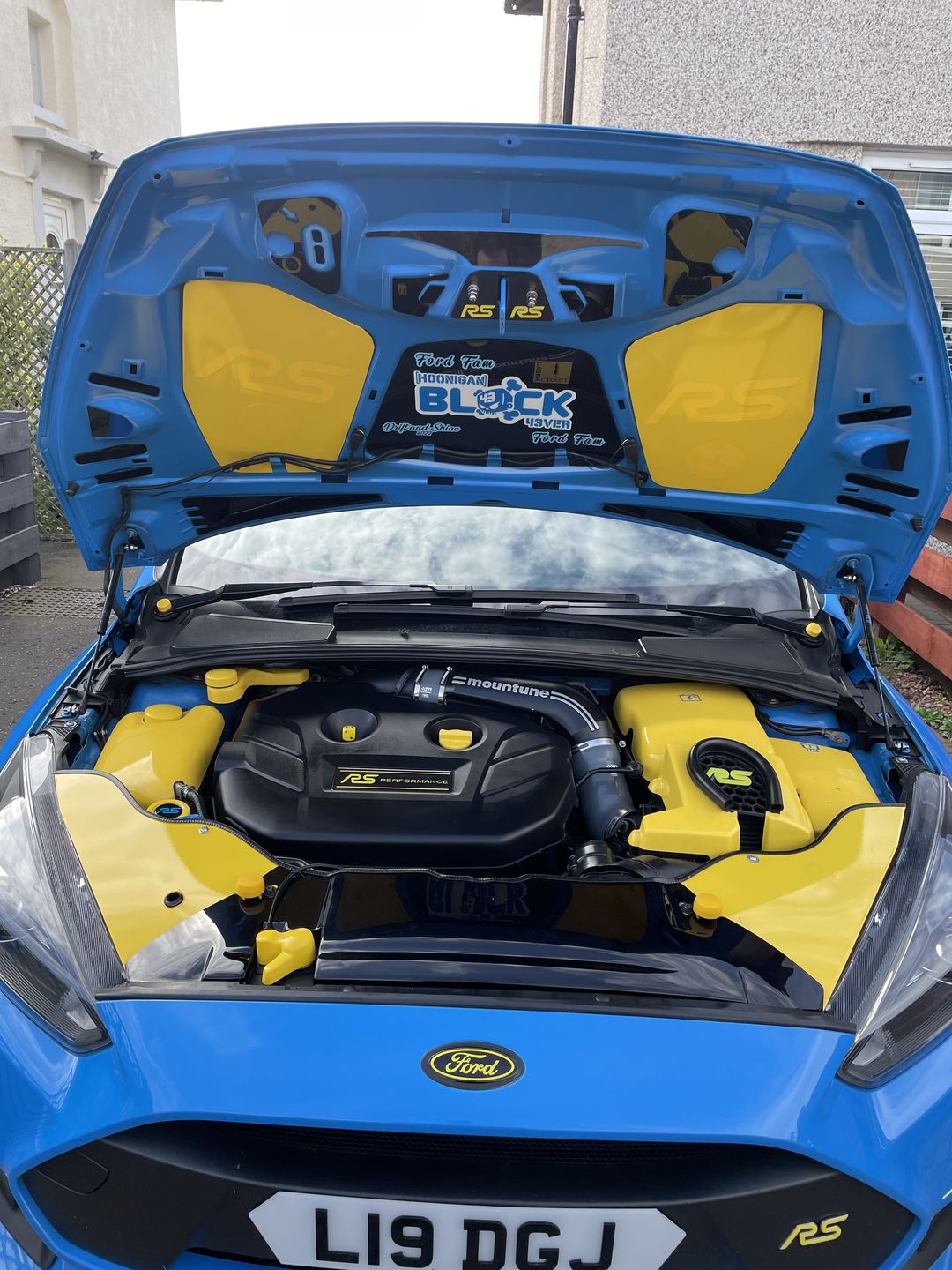 Customer photo review of Mk3.5 Focus Slam Panel Cover (various colours)