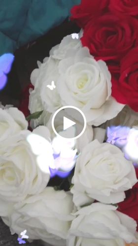 Customer video review of Bulk 15" Rose Bush Faux Silk Flowers Wholesale