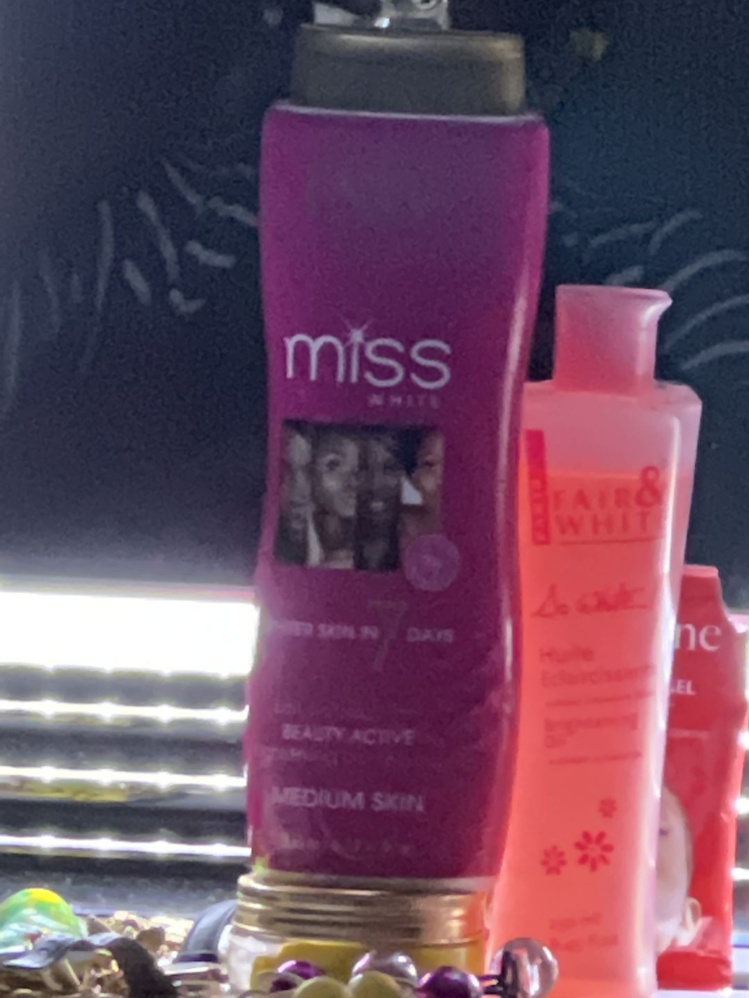 Customer photo review of Fair and White Miss White Body Lightening Lotion 7 days 500ml
