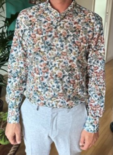 Customer photo review of Camicia in 100% cotone a fantasia