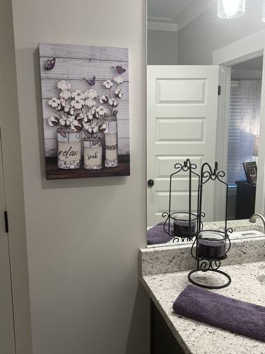 Customer photo review of Relax, Soak, Unwind Sign II