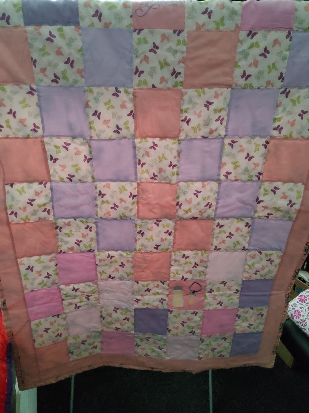 Customer photo review of Plain 14 Piece Cotton Fat Quarter Bundle - Big Pack