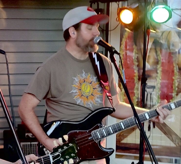 Customer photo review of Grateful Dead Steal Your Face Sun T Shirt - Brown
